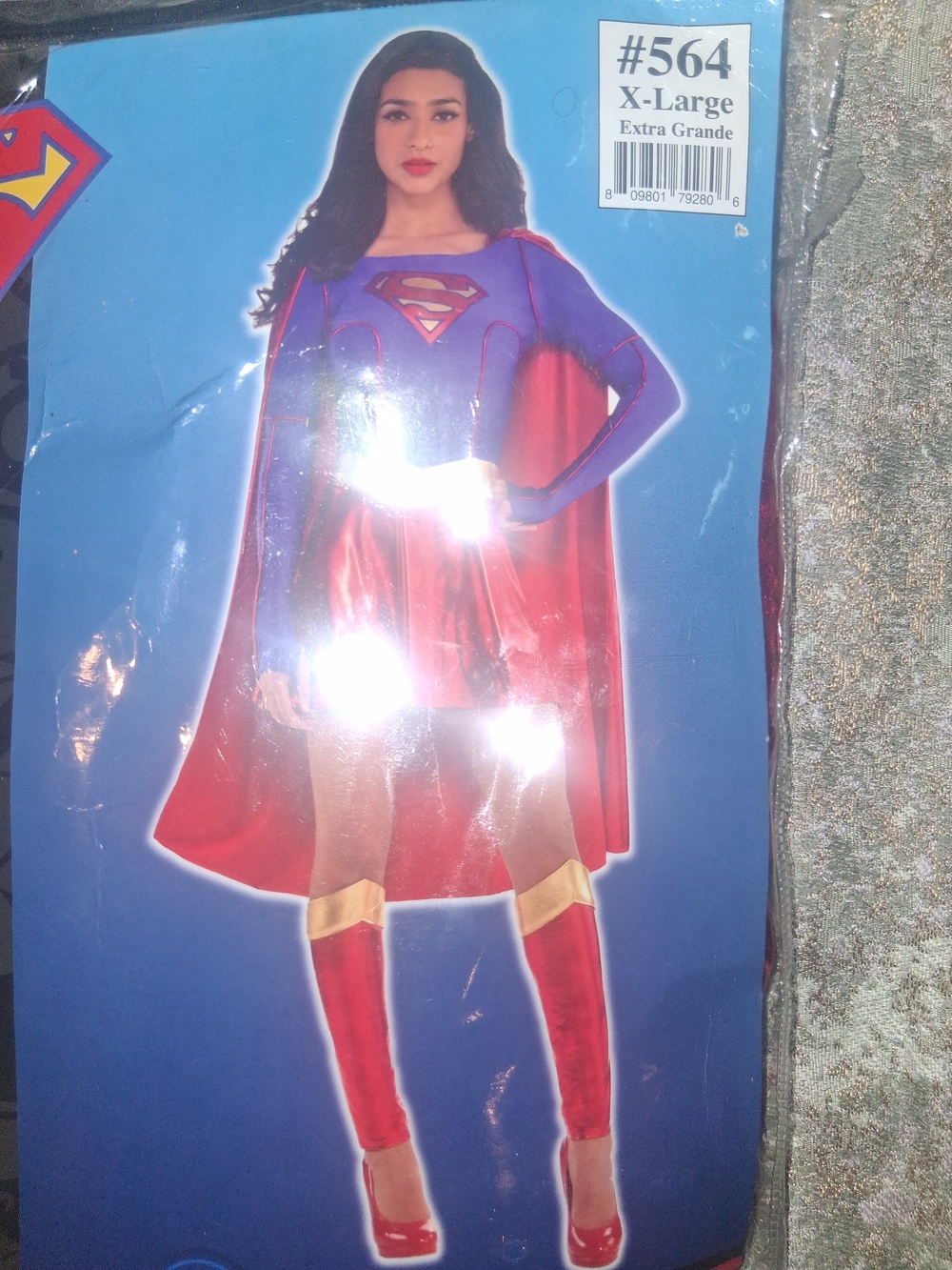 DC Comics Adult Supergirl Costume (XL)